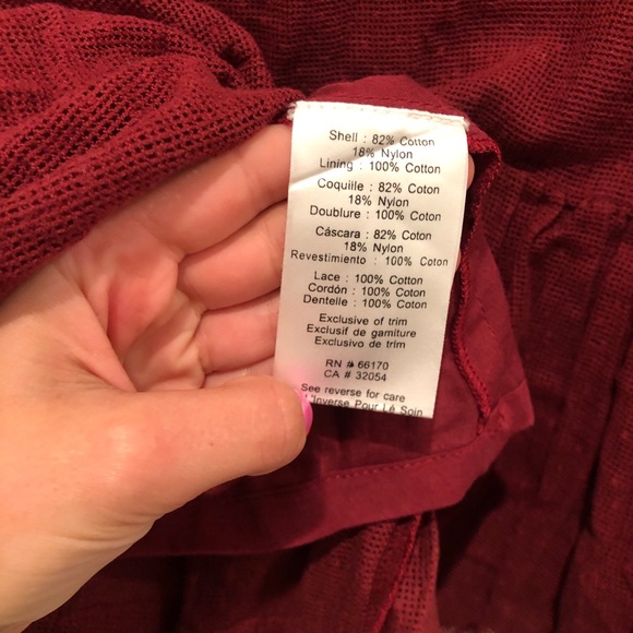 🦄SOLD🦄 Vineet Bahl | Nisha Peasant Top - Picture 12 of 14